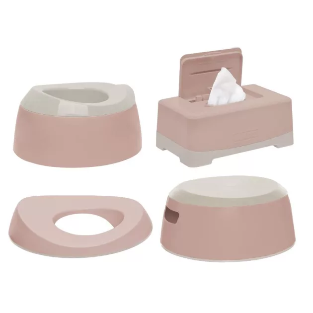 LUMA Toalett tréning szett - Blush Pink
