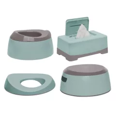 LUMA Toalett tréning szett - Ice Blue