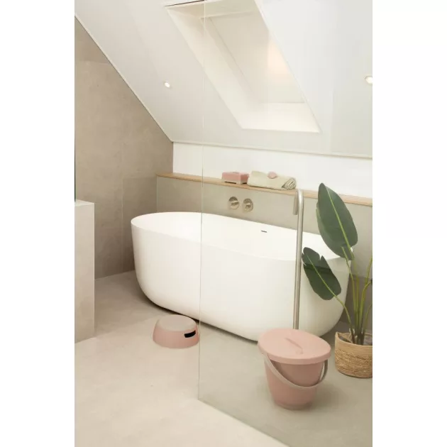 LUMA Pelenkatároló vödör fedéllel - Blush Pink