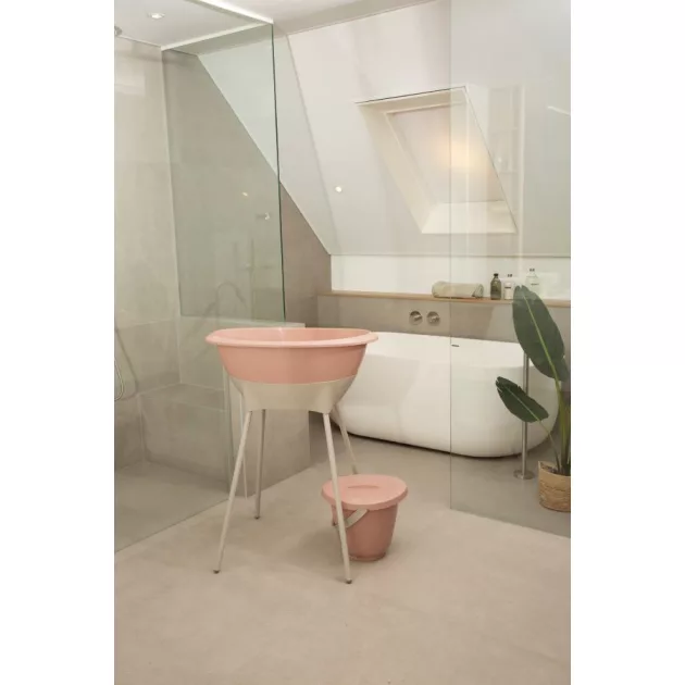 LUMA Pelenkatároló vödör fedéllel - Blush Pink