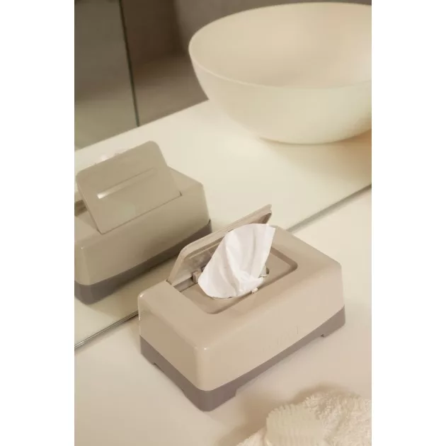 LUMA Nedves törlőkendő tároló - Almond