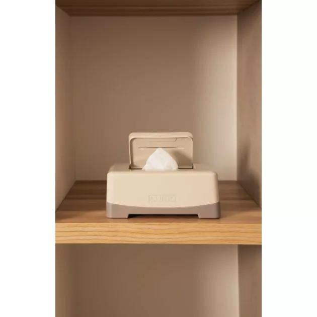 LUMA Nedves törlőkendő tároló - Almond