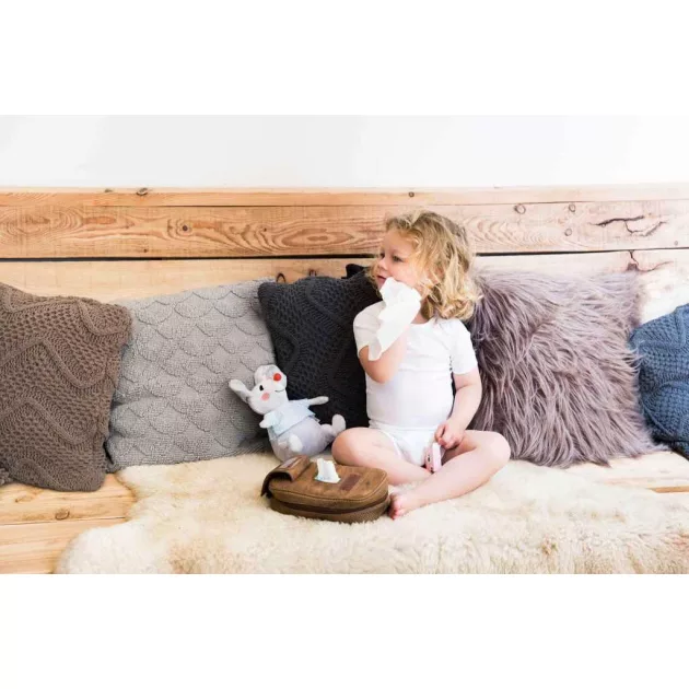 Little Company Törlőkendő tartó - Alice Black