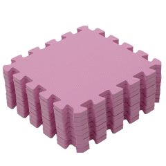   Rialto Baby Puzzle habszivacs játszószőnyeg 90x90 cm - Pink