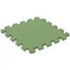 Puzzle habszivacs játszószőnyeg szegéllyel Green 92x92 cm