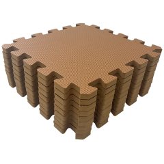   Rialto Baby Puzzle habszivacs játszószőnyeg 90x90 cm - Brown