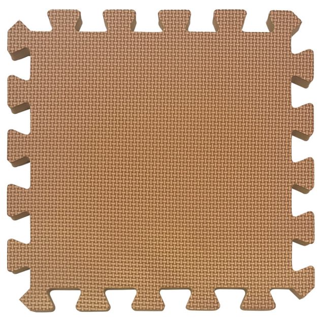 Rialto Baby Puzzle habszivacs játszószőnyeg 90x90 cm - Brown