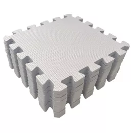   Rialto Baby Puzzle habszivacs játszószőnyeg 90x90 cm - Silver