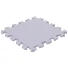 Puzzle habszivacs játszószőnyeg Silver 120x120cm