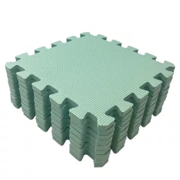   Rialto Baby Puzzle habszivacs játszószőnyeg 90x90 cm - Light Green