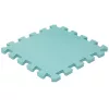Puzzle habszivacs játszószőnyeg szegéllyel Light Green 92x122 cm