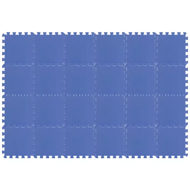 Rialto Baby Puzzle habszivacs játszószőnyeg szett 180x120cm - Blue