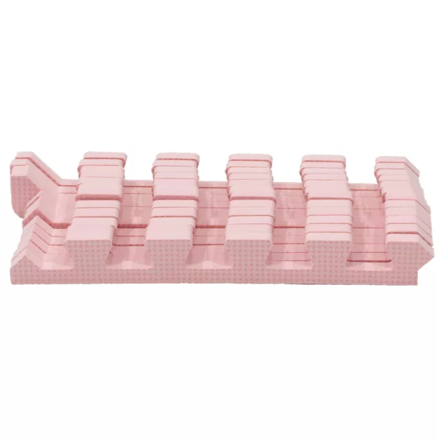 Light Pink szegélyek habszivacs játszószőnyeghez 90x90cm