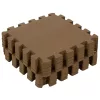 Puzzle habszivacs játszószőnyeg Cocoa Cream 90x90 cm