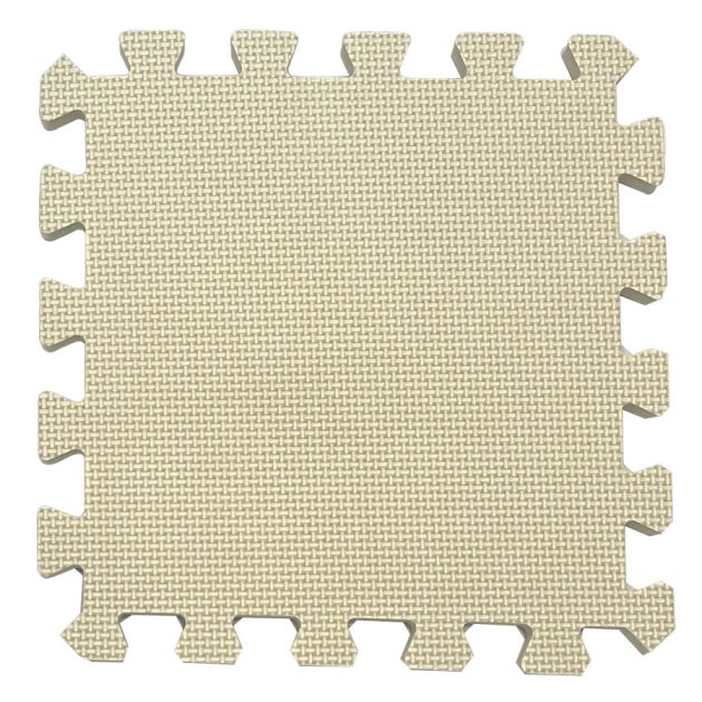 Rialto Baby Puzzle habszivacs játszószőnyeg 90x90 cm - Light Beige