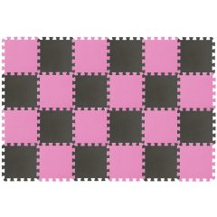   Rialto Baby Puzzle habszivacs játszószőnyeg szett 180x120cm - Pink Grey