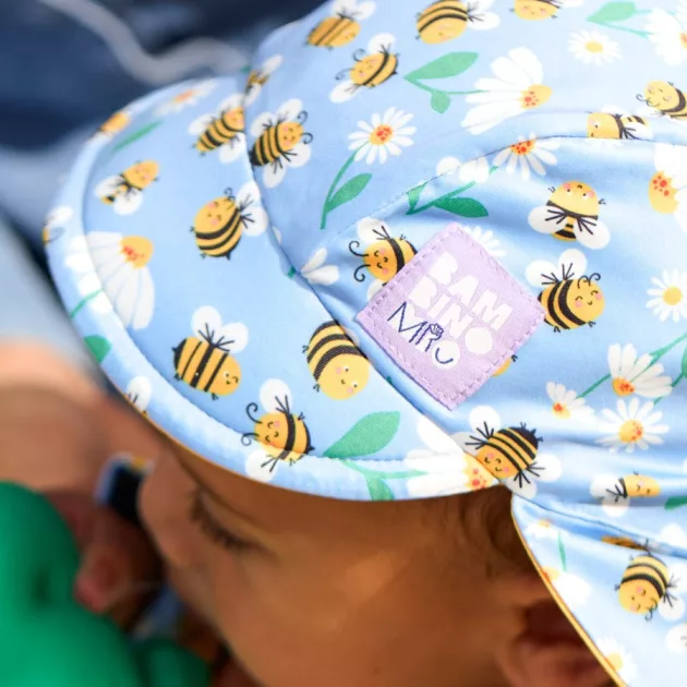 Bambino Mio gyermek fürdő sapka Busy Bees, 1-3 év