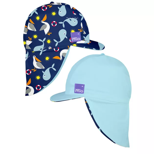 Bambino Mio Gyermek UV szűrős fürdősapka UV 50+ méret L/XL - Nautical