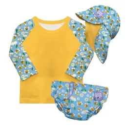 Bambino Mio baba fürdőruha szett Busy Bees, 1-2 év