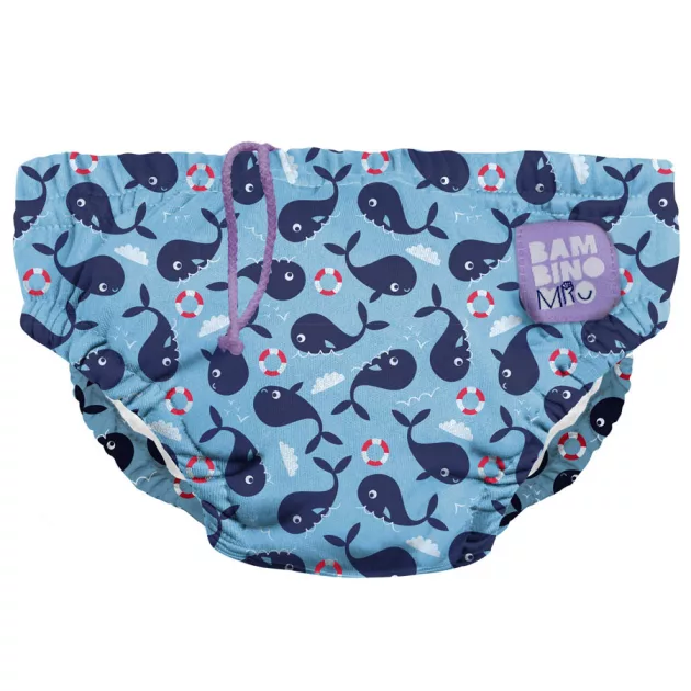 Bambino Mio baba fürdőruha szett Blue Whale, 1-2 év