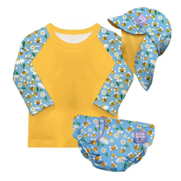Bambino Mio baba fürdőruha szett Busy Bees, 2-3 év