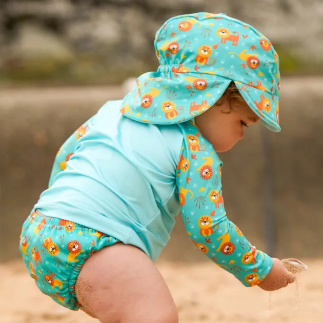 Bambino Mio baba fürdőruha szett Cool Cats, 6-12 hónap