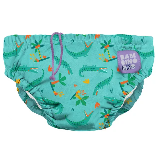 Bambino Mio baba fürdőruha szett Crafty Croc, 6-12 hónap