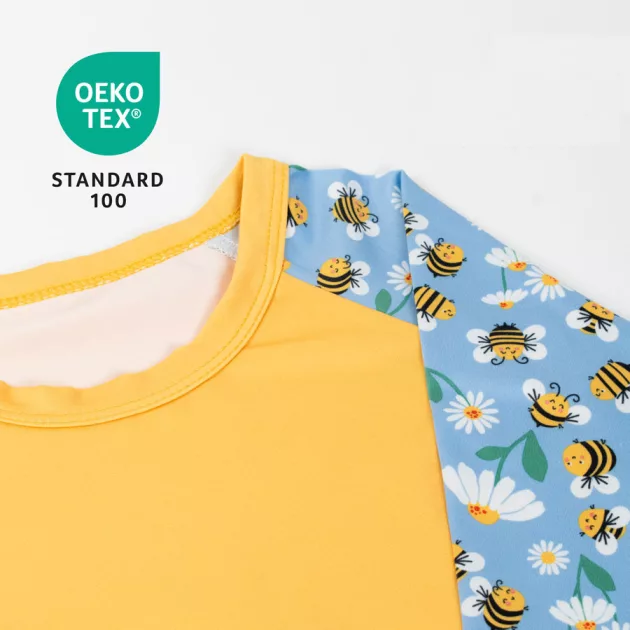 Bambino Mio gyermek fürdő póló Busy Bees 6-12 hónap