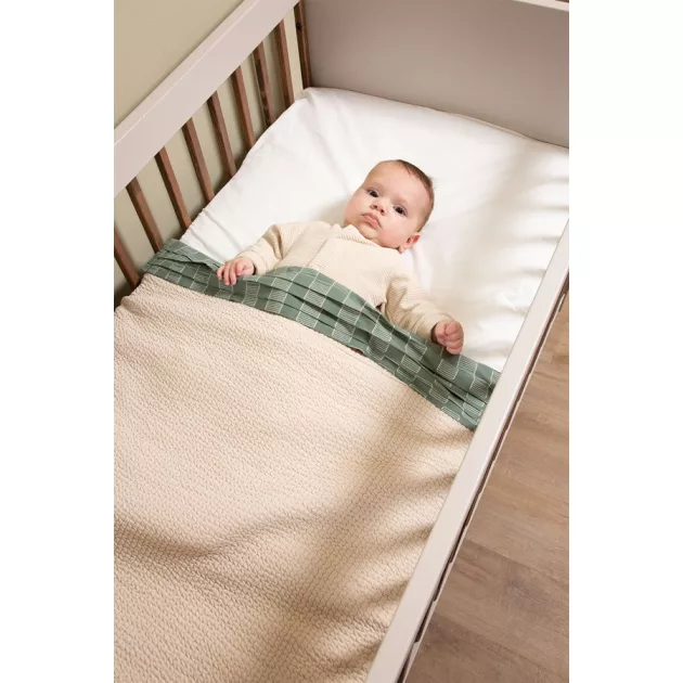 Witlof for Kids gumis lepedő 60 x 120 cm White