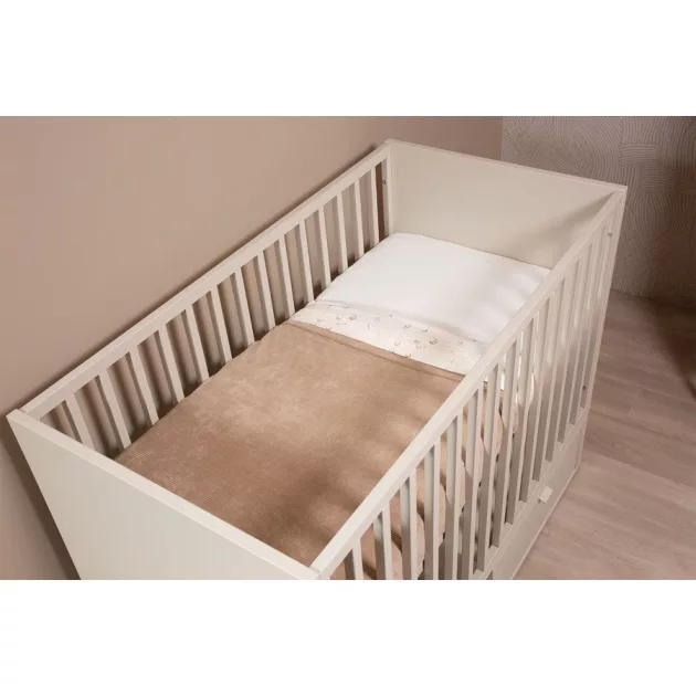 Witlof for Kids gumis lepedő 60 x 120 cm White