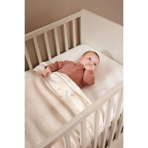 Witlof for Kids gumis lepedő 60 x 120 cm White