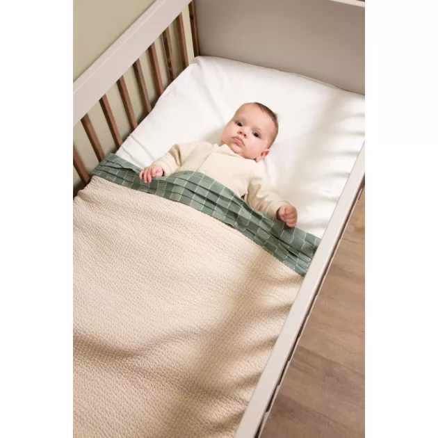 Witlof for Kids gumis lepedő 60 x 120 cm Off white