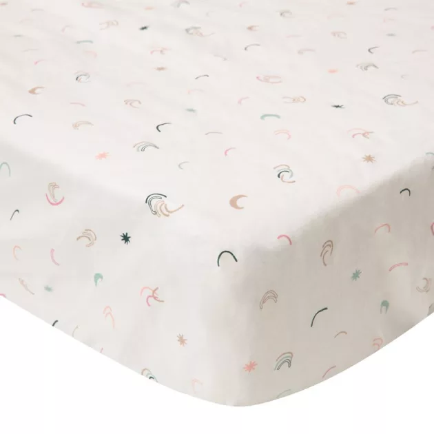 Witlof for Kids megerősített szegéllyel ellátott lepedő Tuck-inn 60 x 120 cm Magical Days