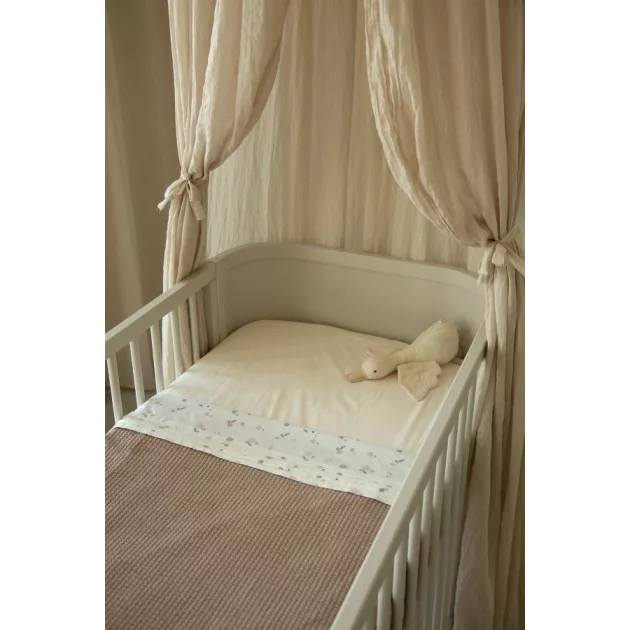 Witlof for Kids megerősített szegéllyel ellátott lepedő Tuck-inn 60x120 cm Vintage Flowers