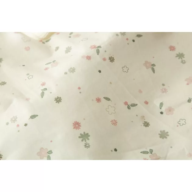 Witlof for Kids megerősített szegéllyel ellátott lepedő Tuck-inn 60x120 cm Vintage Flowers