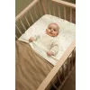 Witlof for Kids megerősített szegéllyel ellátott lepedő Tuck-inn 60 x 120 cm Off White