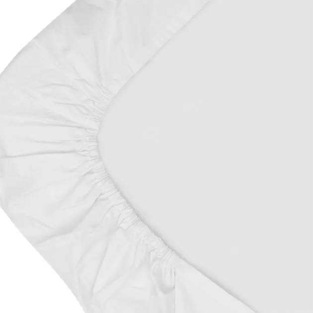 Witlof for Kids Tuck-inn fodros lepedő 60 x 120 cm White