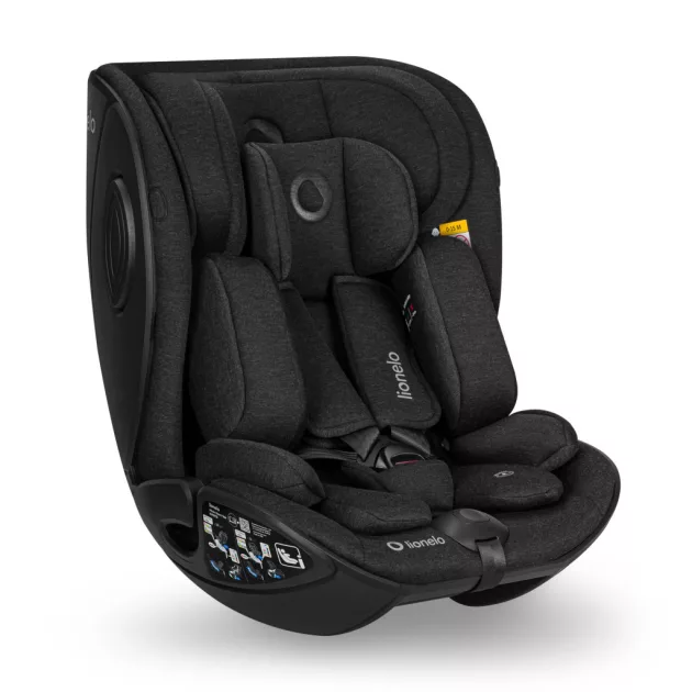 Lionelo Moxie Next I-Size gyermekülés - Black Carbon