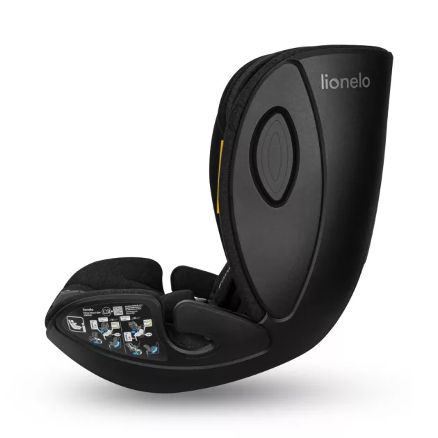 Lionelo Moxie Next I-Size gyermekülés - Black Carbon