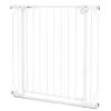 Lionelo Truus Slim biztonsági ajtórács - White (75-105 cm) 2 db toldóval