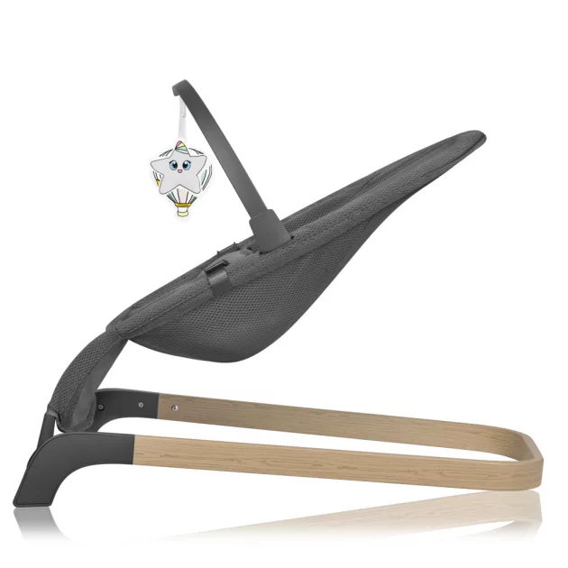 Lionelo June Air pihenőszék - Grey graphite