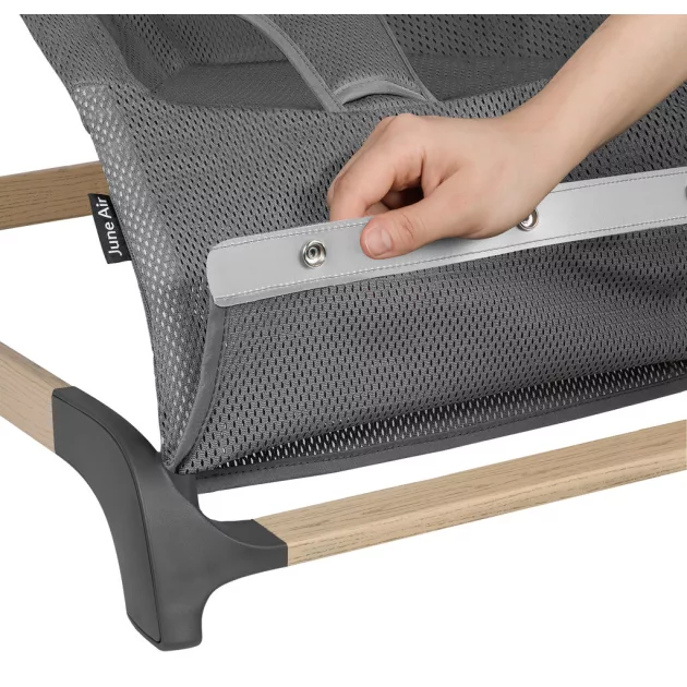 Lionelo June Air pihenőszék - Grey graphite