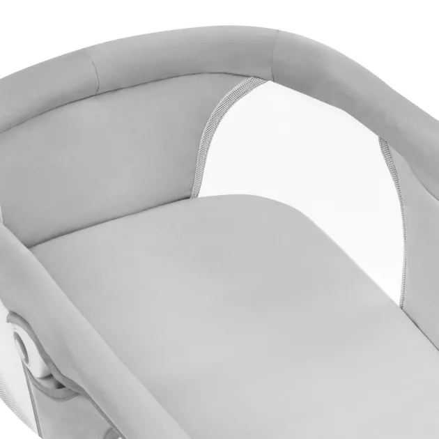 Lionelo Bella Szett 4in1 360° elektromos bölcső, ringató, pihenőszék és hinta - Grey concrete