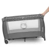 Lionelo Stefi Plus kétszintes utazóágy - Grey White