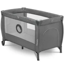 Lionelo Stefi Plus kétszintes utazóágy - Grey Multicolor