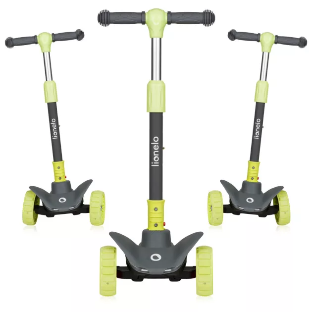 Lionelo Timmy 3 kerekű roller - Green Lime
