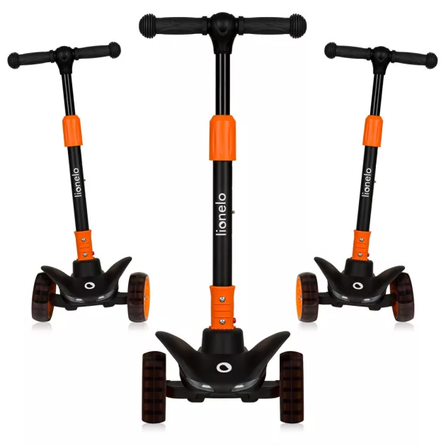 Lionelo Timmy 3 kerekű roller - Orange Black