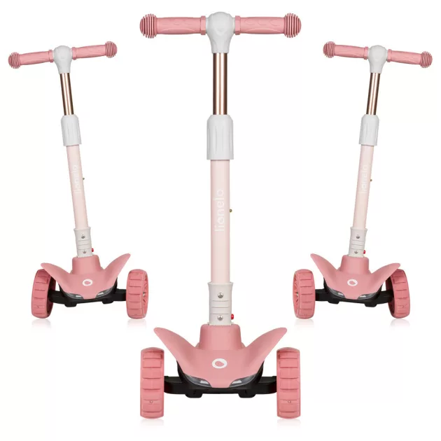 Lionelo Timmy 3 kerekű roller - Pink Rose