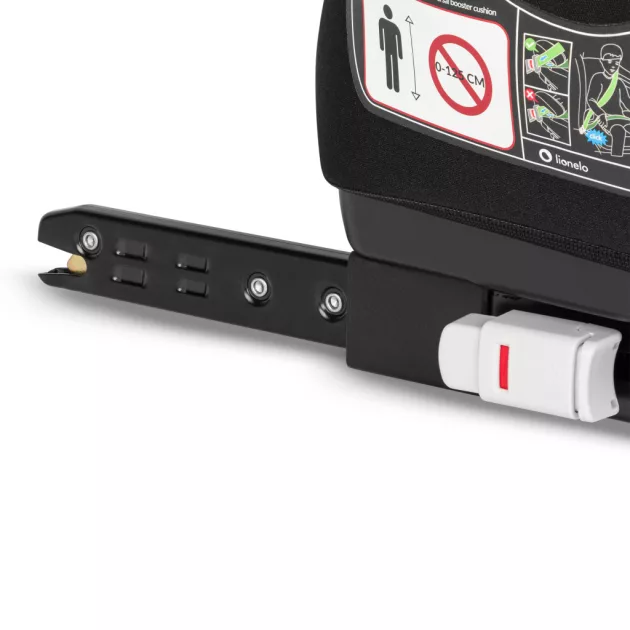 Lionelo Luuk Fix i-Size ülésmagasító - Black Carbon