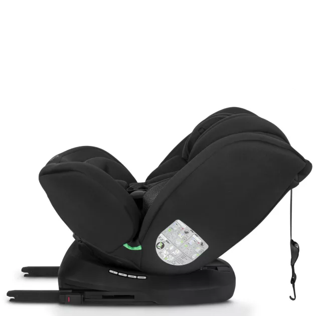 Lionelo Bastiaan I-Size gyermekülés (40-150 cm) - Black Carbon